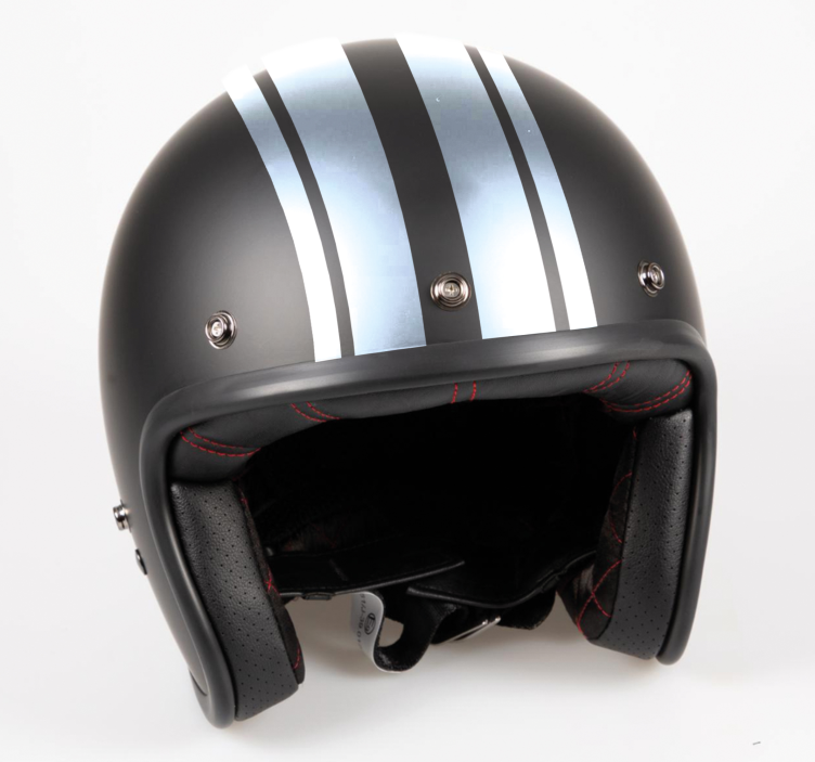 Adesivo per moto linee da corsa monocolore - TenStickers