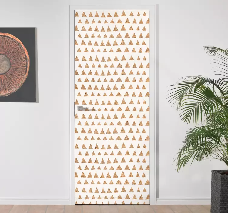 Adesivo porta in sughero originale - TenStickers