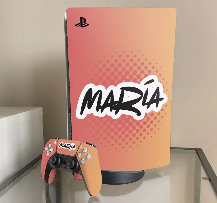 Adesivo Ps5 graffiti di gioco personalizzati - TenStickers