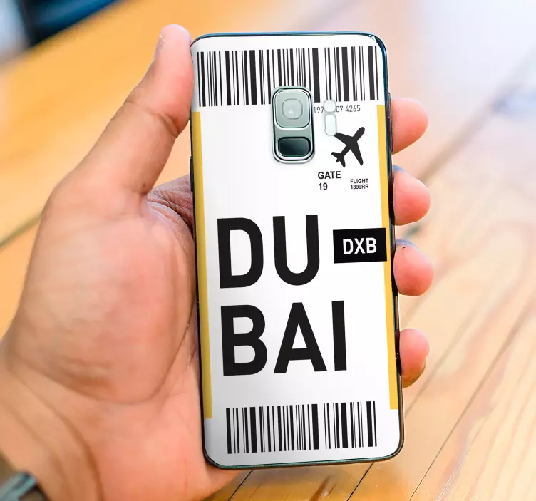 Adesivo Samsung abbonamento di viaggio dubai - TenStickers