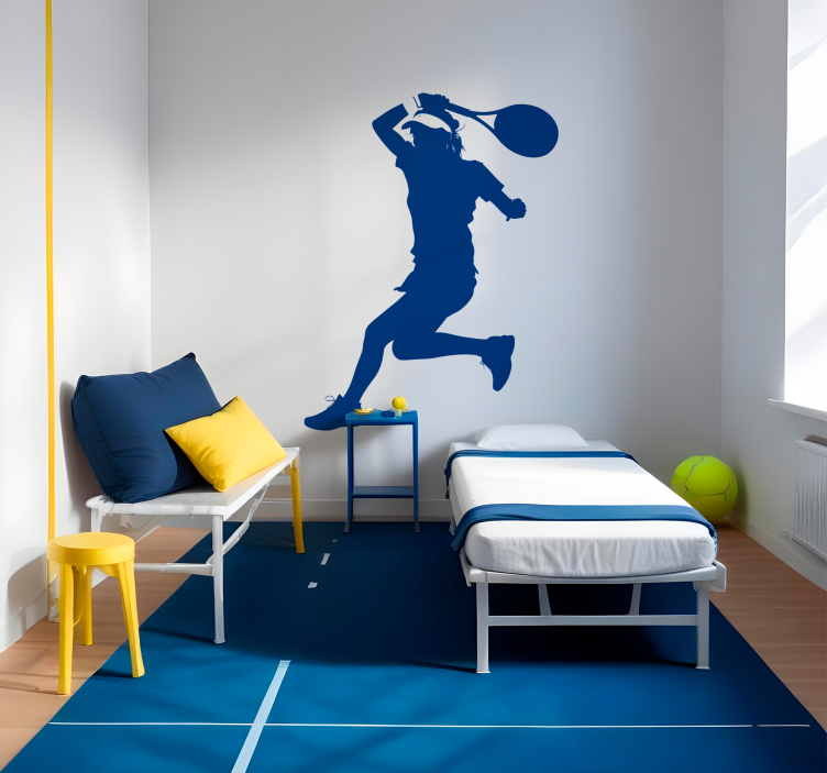Adesivo sport tennista - TenStickers