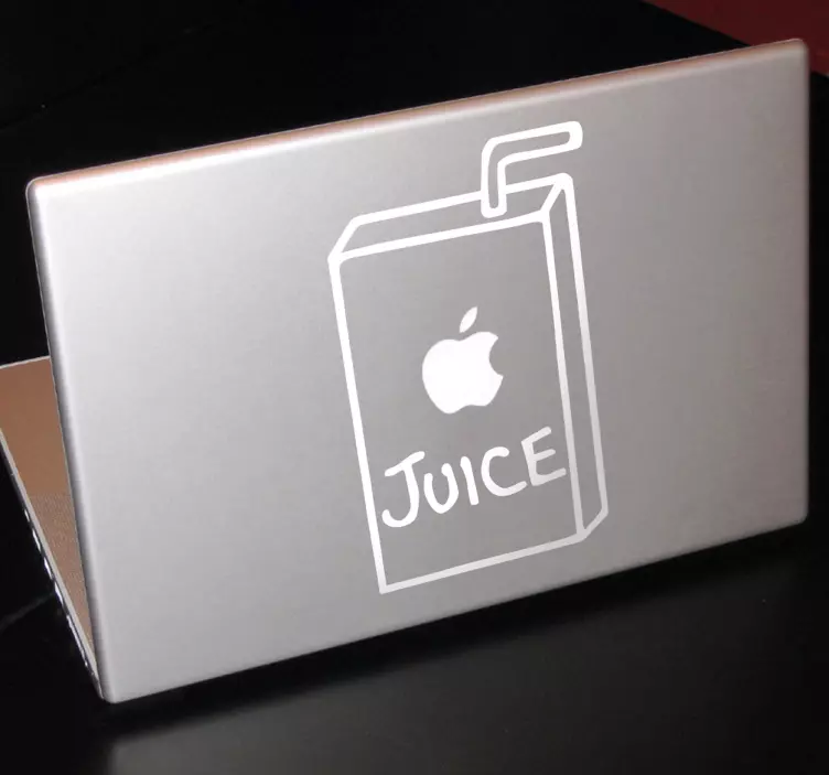 Skin adesiva apple juice per Mac - TenStickers