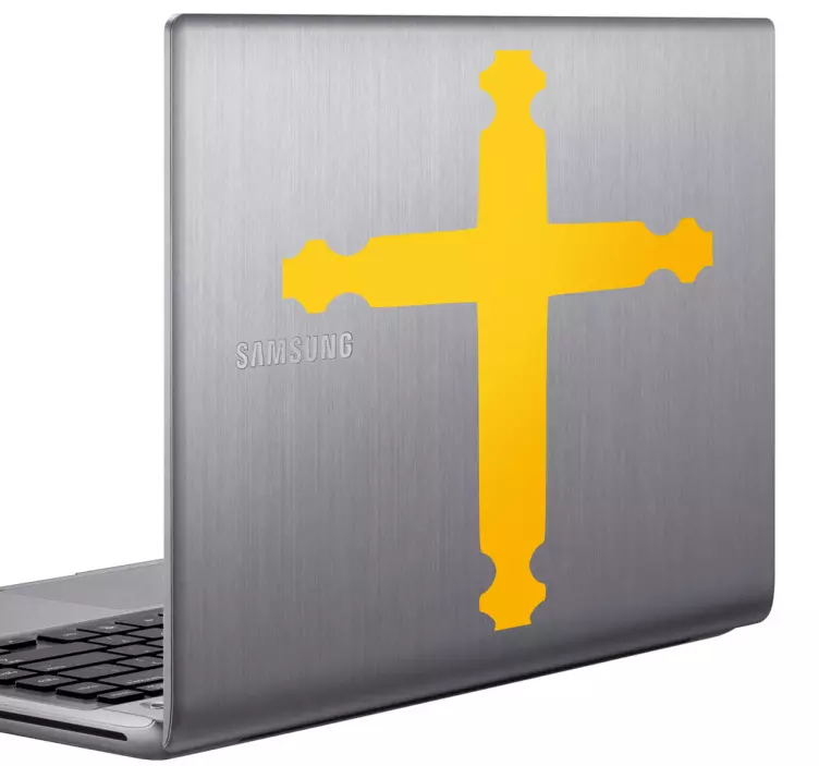 Skin adesiva croce cristiana - TenStickers