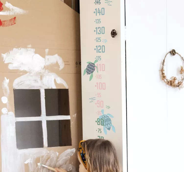 Sticker calibratore per tartarughe morbide - TenStickers