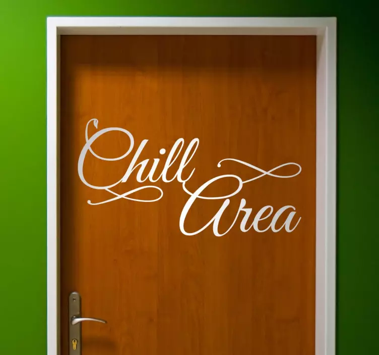 Sticker Chill Area - TenStickers