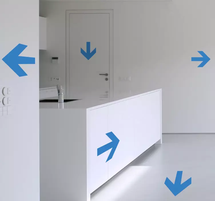 Sticker decorativo collezione frecce - TenStickers