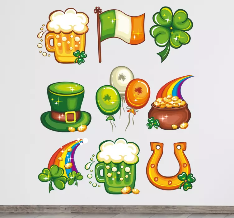 Sticker decorativo collezione San Patrizio - TenStickers