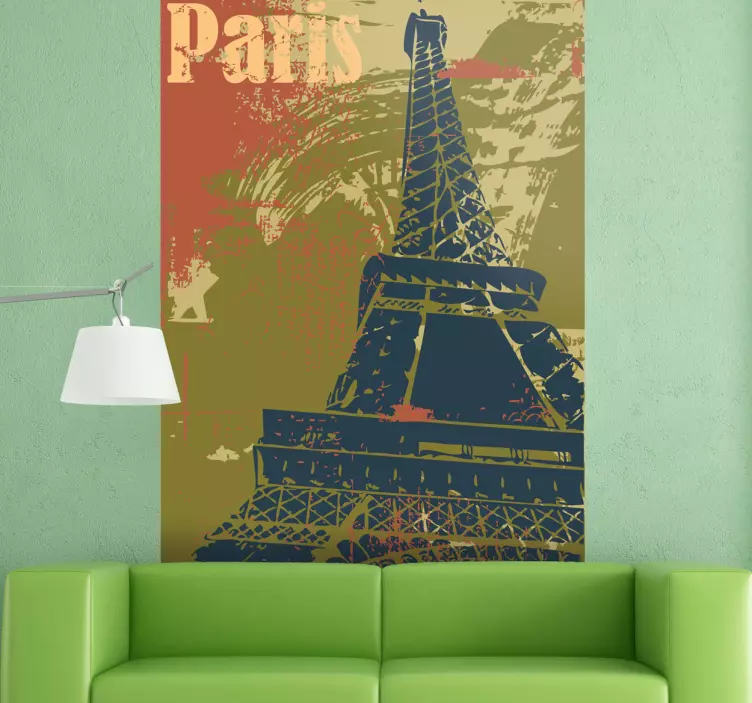 Sticker adesivo della Torre Eiffel - TenStickers