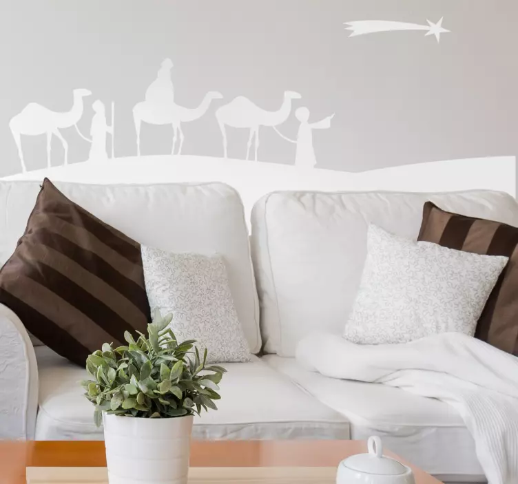 Sticker decorativo re magi - TenStickers