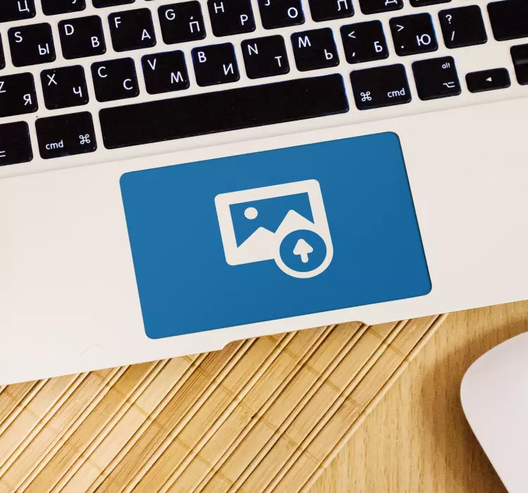 Adesivo per touchpad carica la tua immagine - TenStickers