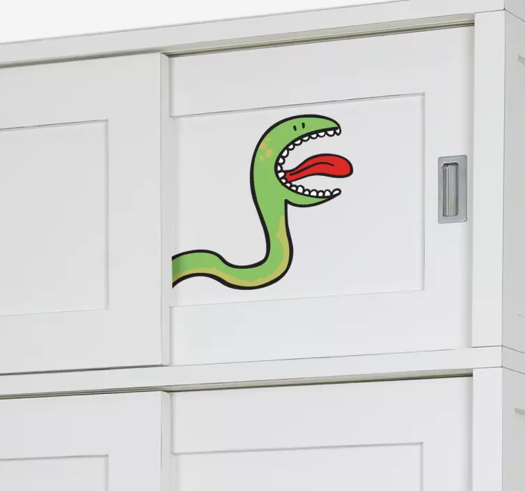 Adesivo murale infatile serpente - TenStickers
