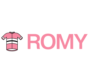 Adesivo bici maglia da ciclismo rosa personalizzata - TenStickers