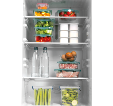 Adesivo per frigo cibo sano e completo - TenStickers