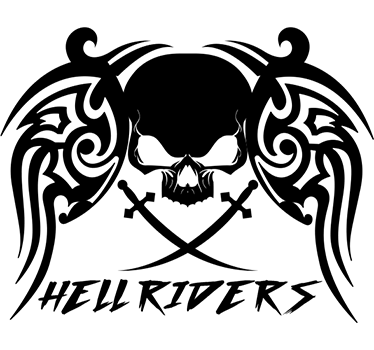 Adesivo per moto hell riders - TenStickers