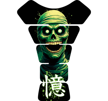 Adesivo per moto morte della mummia - TenStickers