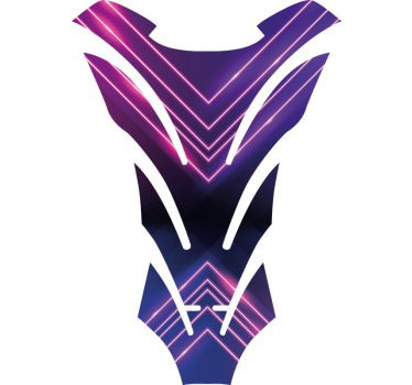 Adesivo per moto neon - TenStickers