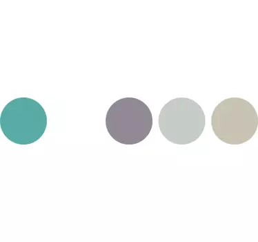 Adesivo pois cinque colori - TenStickers