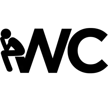 Adesivo segnaletico WC - TenStickers