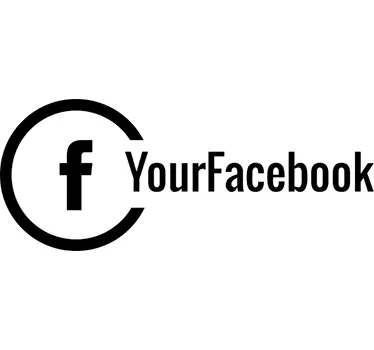 Adesivo per negozio facebook - TenStickers