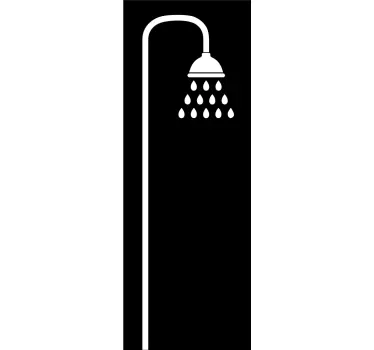 Adesivo getto doccia - TenStickers