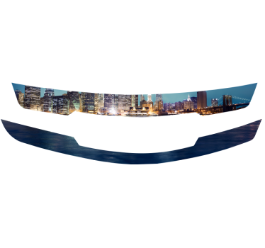 Adesivo per moto visiera del casco design personalizzabile - TenStickers