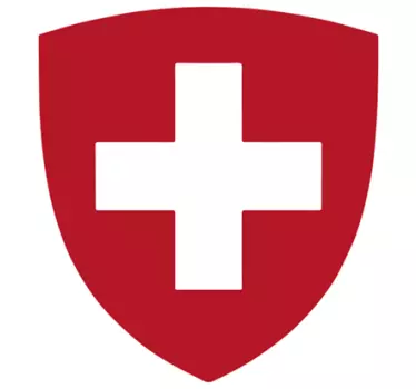 Adesivo auto Bandiera svizzera - TenStickers