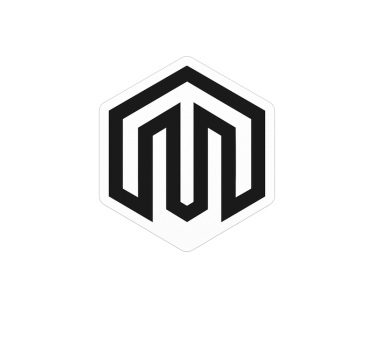Adesivo per moto design geometrico moderno esagonale - TenStickers