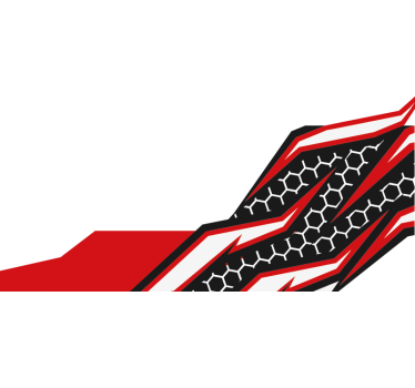 Adesivo per moto design da corsa personalizzato - TenStickers
