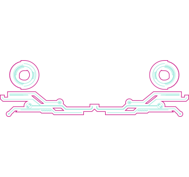 Adesivo per moto linee su sfondo trasparente - TenStickers