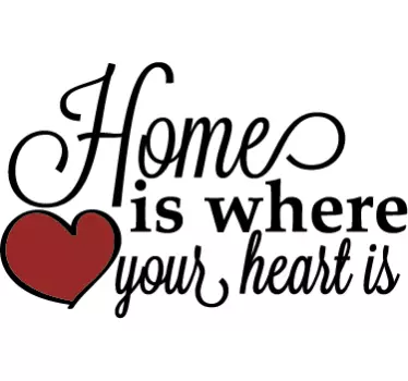 Adesivo murale frase amore - TenStickers