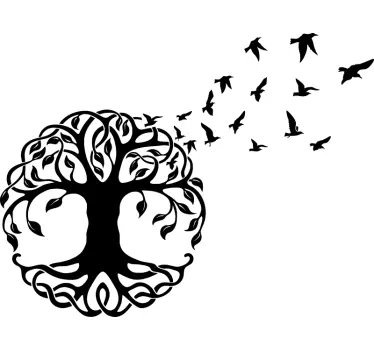 Decalcomania dell'albero della vita - TenStickers