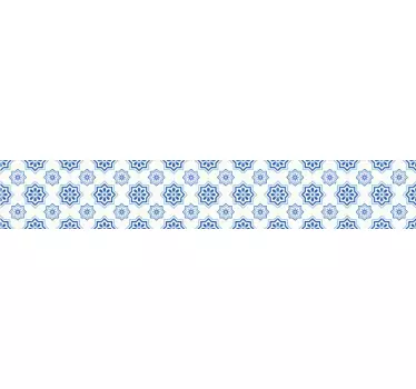 Decorazione adesiva per pareti piastrelle effetto azulejos - TenStickers