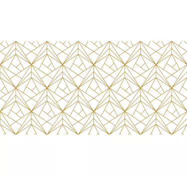Adesivo per mobili con effetto geometrico - TenStickers