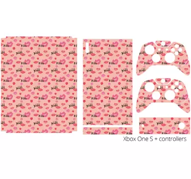 Adesivo xbox cover con motivo bacio - TenStickers