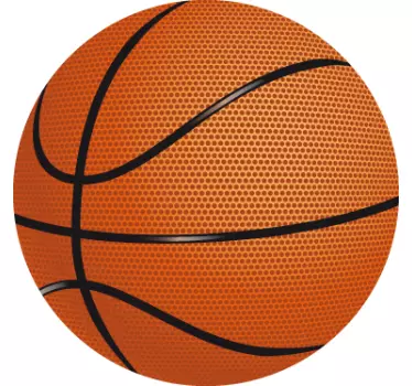Adesivo murale pallone basket - TenStickers