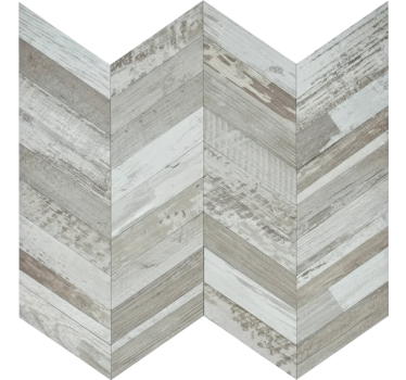 Adesivo per piastrelle v-plank rustico - TenStickers