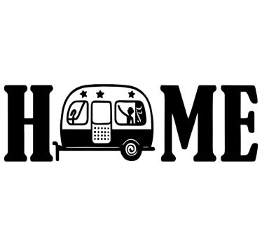 Adesivo per roulotte casa camper - TenStickers