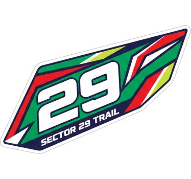 Adesivo per moto sentiero 29 settore - TenStickers