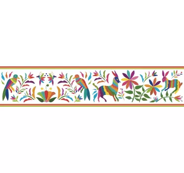 Adesivo da parete con animali fantasia - TenStickers