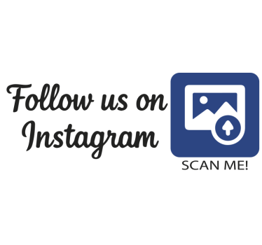 Adesivi animali per bambini codice qr colorato instagram - TenStickers