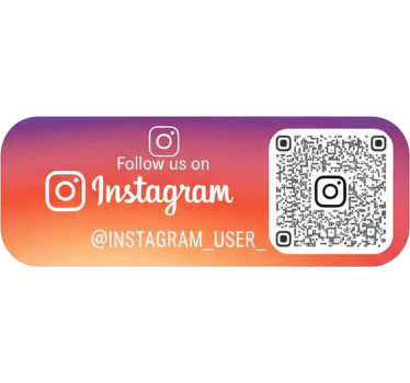 Adesivi animali per bambini sfumatura tramonto qr - TenStickers