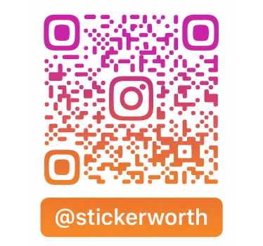 Adesivi animali per bambini tramonto vibrante qr - TenStickers