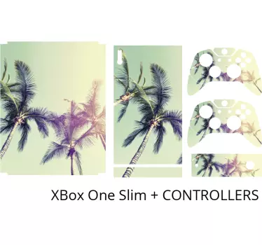 Adesivo Xbox vibrazioni della palma - TenStickers