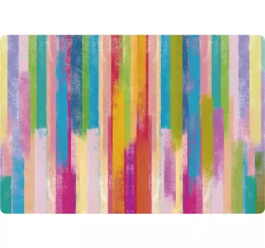 Adesivo pc touchpad linee colorate - TenStickers