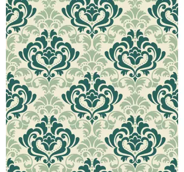 Adesivo decorativo stampa botanica elegante - TenStickers