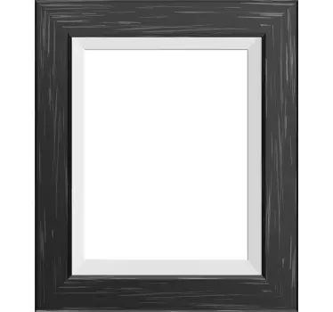 Adesivo per specchio cornice elegante - TenStickers