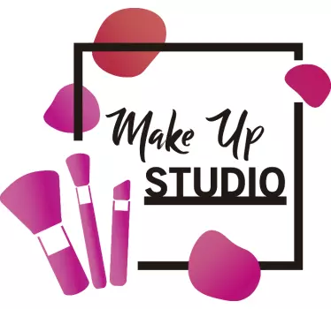 Sticker azienda artista del trucco - TenStickers