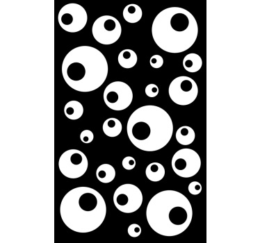 Adesivo per finestra perle d'acqua - TenStickers