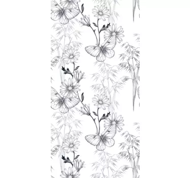sticker finestra e vetro decorativo vlinder - TenStickers