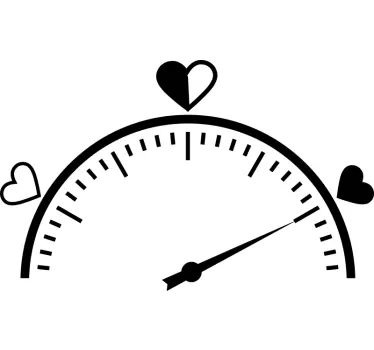 Adesivo testata letto misuratore di frequenza cardiaca - TenStickers